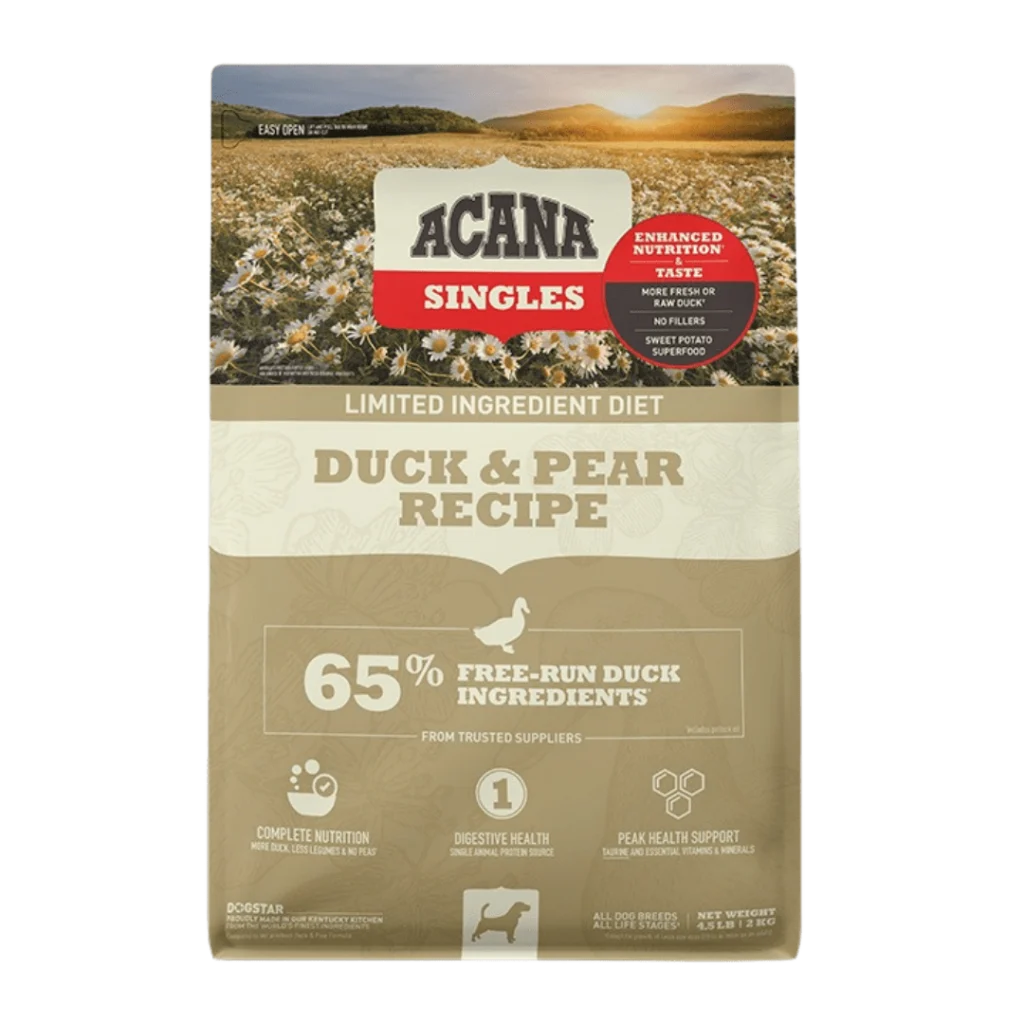 Acana duck and pear