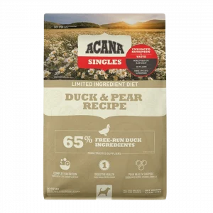 Acana duck and pear