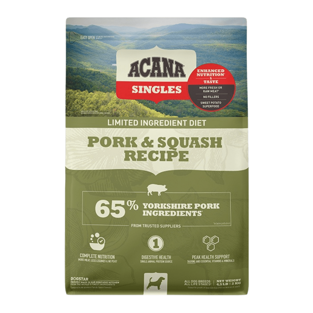 Acana pork and Squash Acana de cerdo para perro