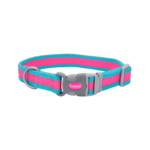 Collar Perro Pro Reflectivo Fucsia & Azul