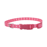 Collar Coastal Perro Styles Polka Rosado