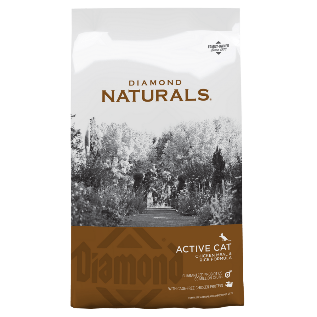 alimento diamond naturals para gato activo