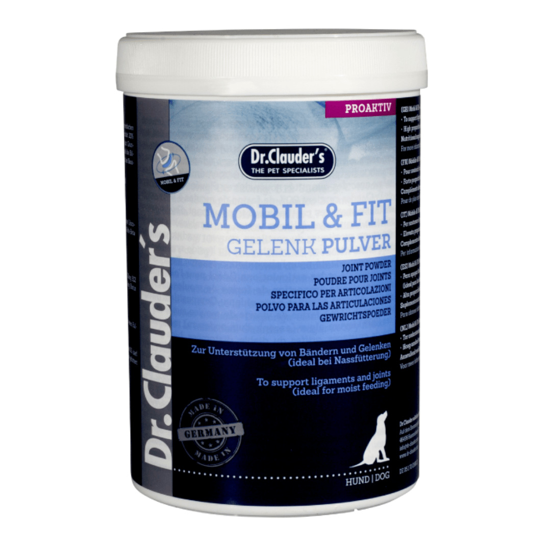 Dr-Clauders-Mobile-Fit-Para-Perro.png Dr Clauder‘s Mobil & Fit Gelenk Pulver - Image 1