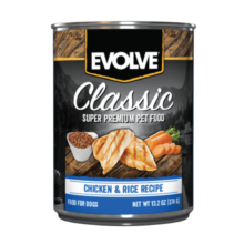 Evolve Perro Pollo Lata