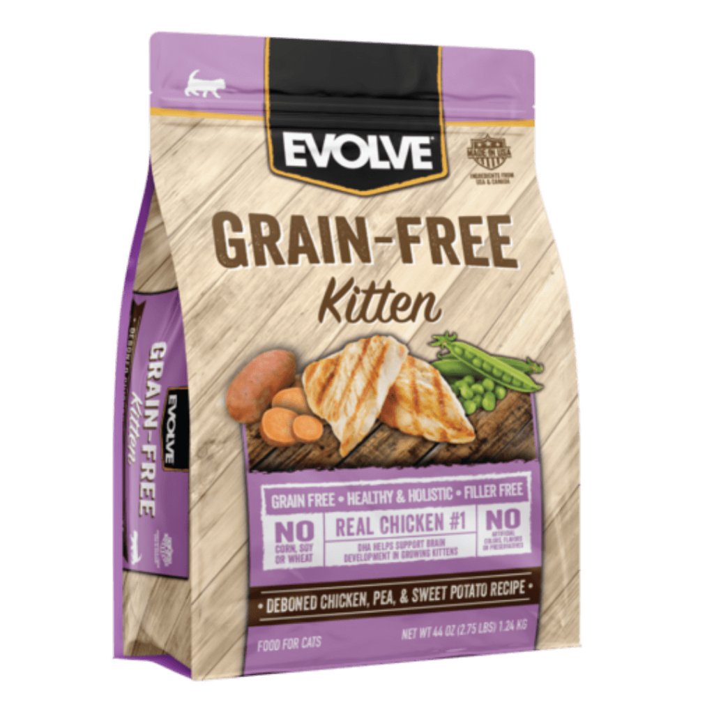 Comida Evolve Grain Free Kittien Pollo