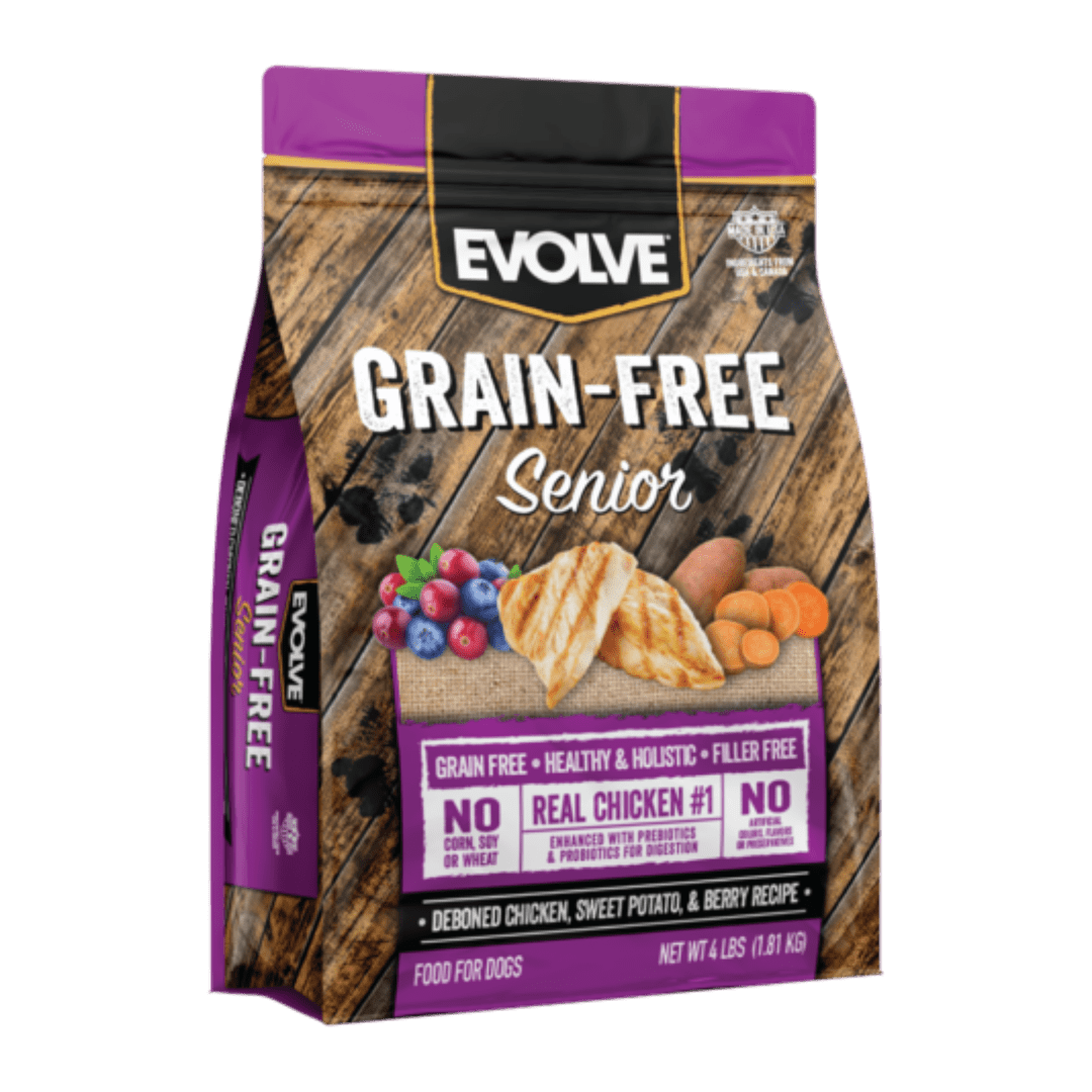 Evolve Dog Grain Free Senior Chicken Alimento Evolve Dog Grain Free Senior Chicken