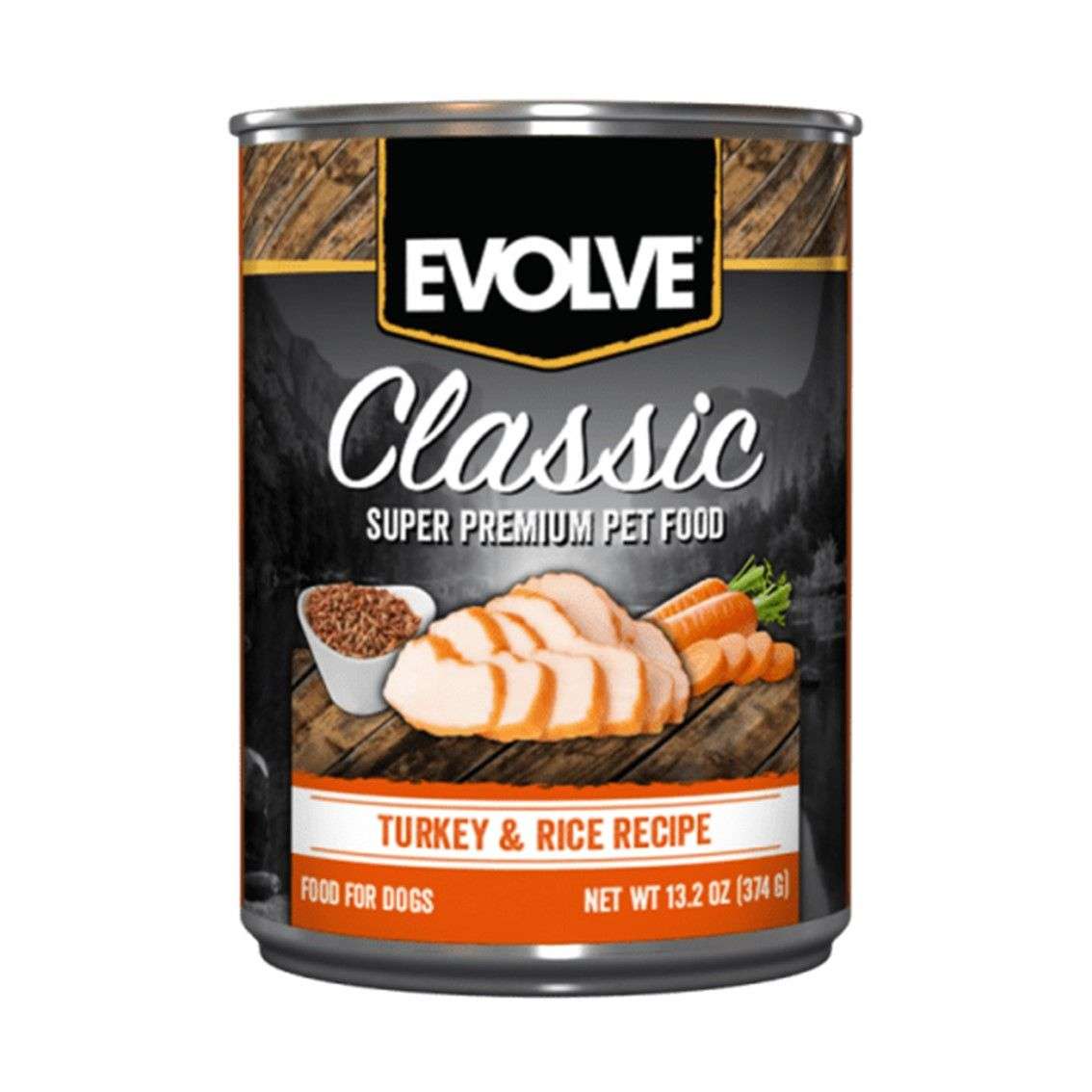 Evolve Pavo Lata Perros Alimento Evolve Pavo Lata Perros