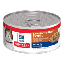 Hill's Science Diet Gato Adulto 7+Pavo Lata