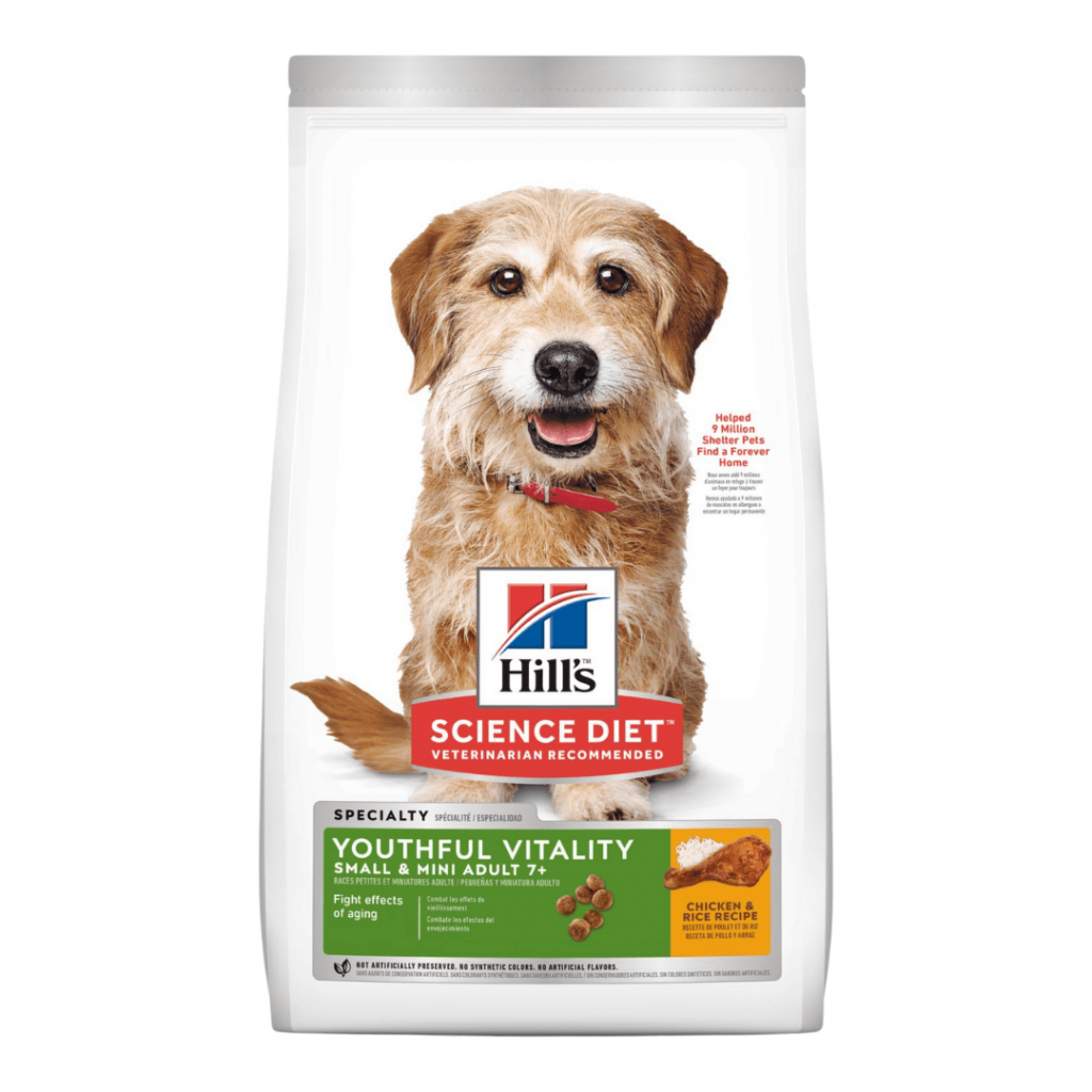 Concentrado Hill's Science Diet Youthful Vitality 7+ Raza Pequeña