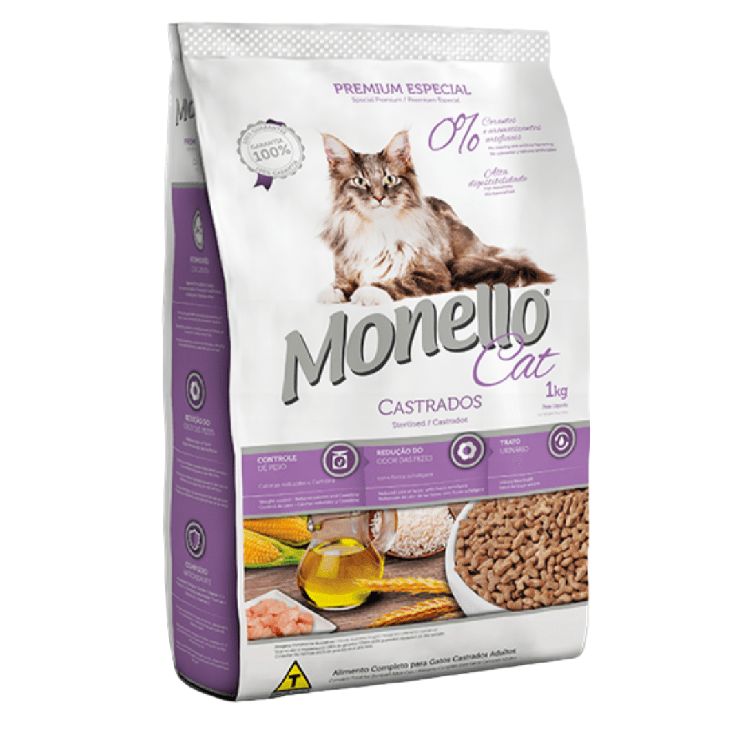 Monello Cat Castrados Alimento Monello Cat Castrados