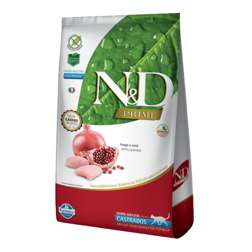 Comida N&D Prime Natural And Delicious Gato Cast Frangorado