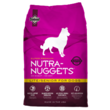 Comida Nutra Nuggets Lite Senior Perro
