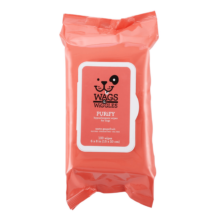 Wags & Wiggles Pañitos Purify Pomelo Hipoalergenicos X 100 Un