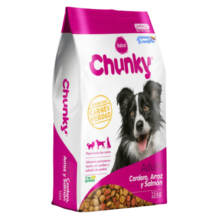 Chunky Perro Adulto Cordero,Arroz Y Salmón
